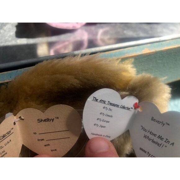 TY Attic treasures series Collectible beanie babies set of 9 - Picture 4 of 7